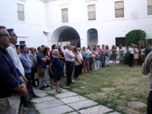 Museo Etnográfico. "González Santana". Olivenza. Extremadura. Acto Institucional. Público asistente