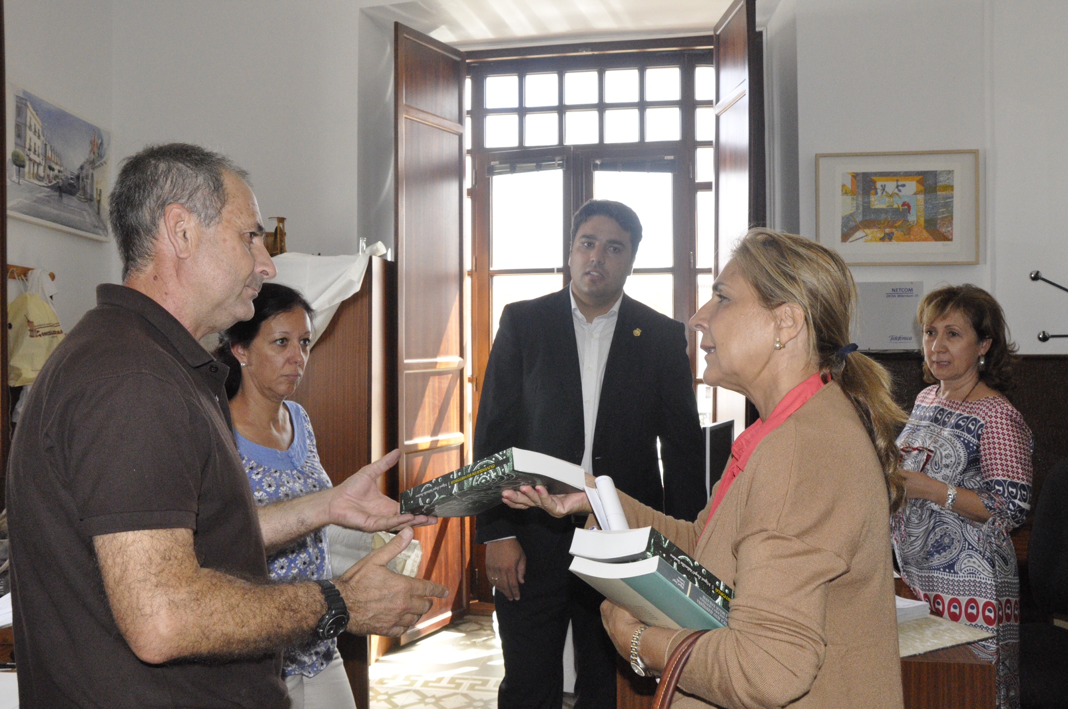 Visita Directora General Patrimonio 2